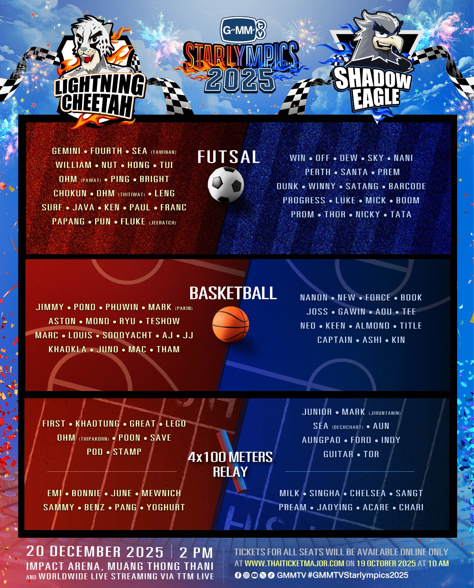 GMMTV STARLYMPICS 2025 - TimeTree