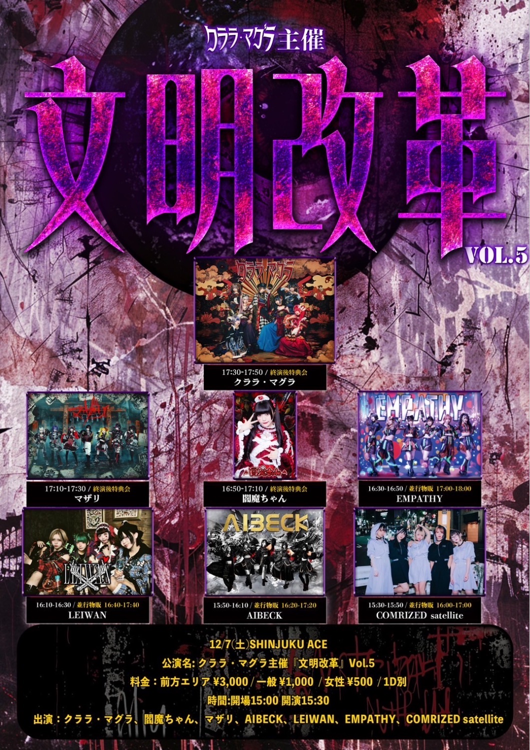 クララ・マグラ主催『文明改革』Vol.5 - TimeTree