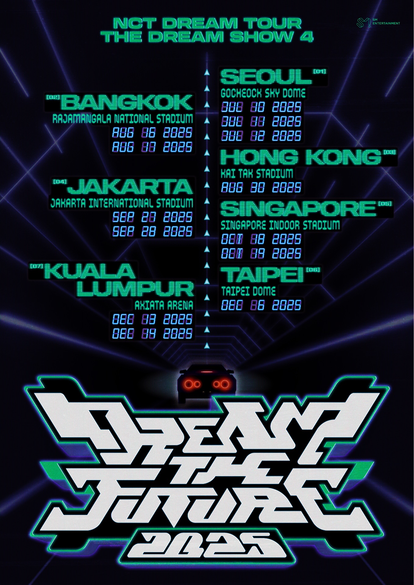 💚 2025 NCT DREAM TOUR - TimeTree
