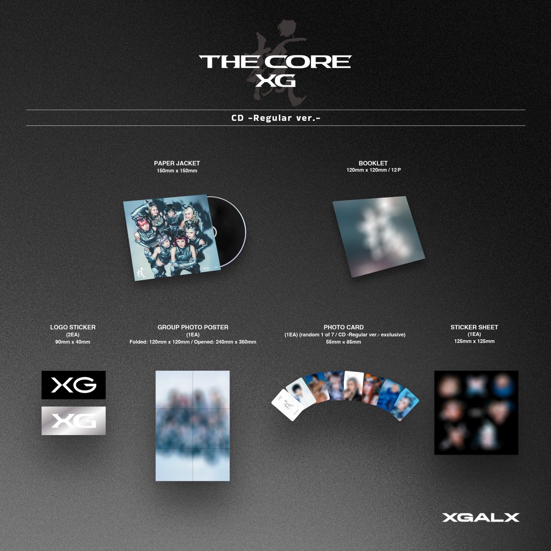 💿XG 1st Full Album「THE CORE-核」 - TimeTree