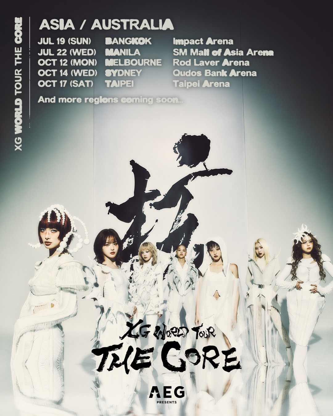 XG WORLD TOUR: THE CORE ASIA & AustraliaSHOWS
