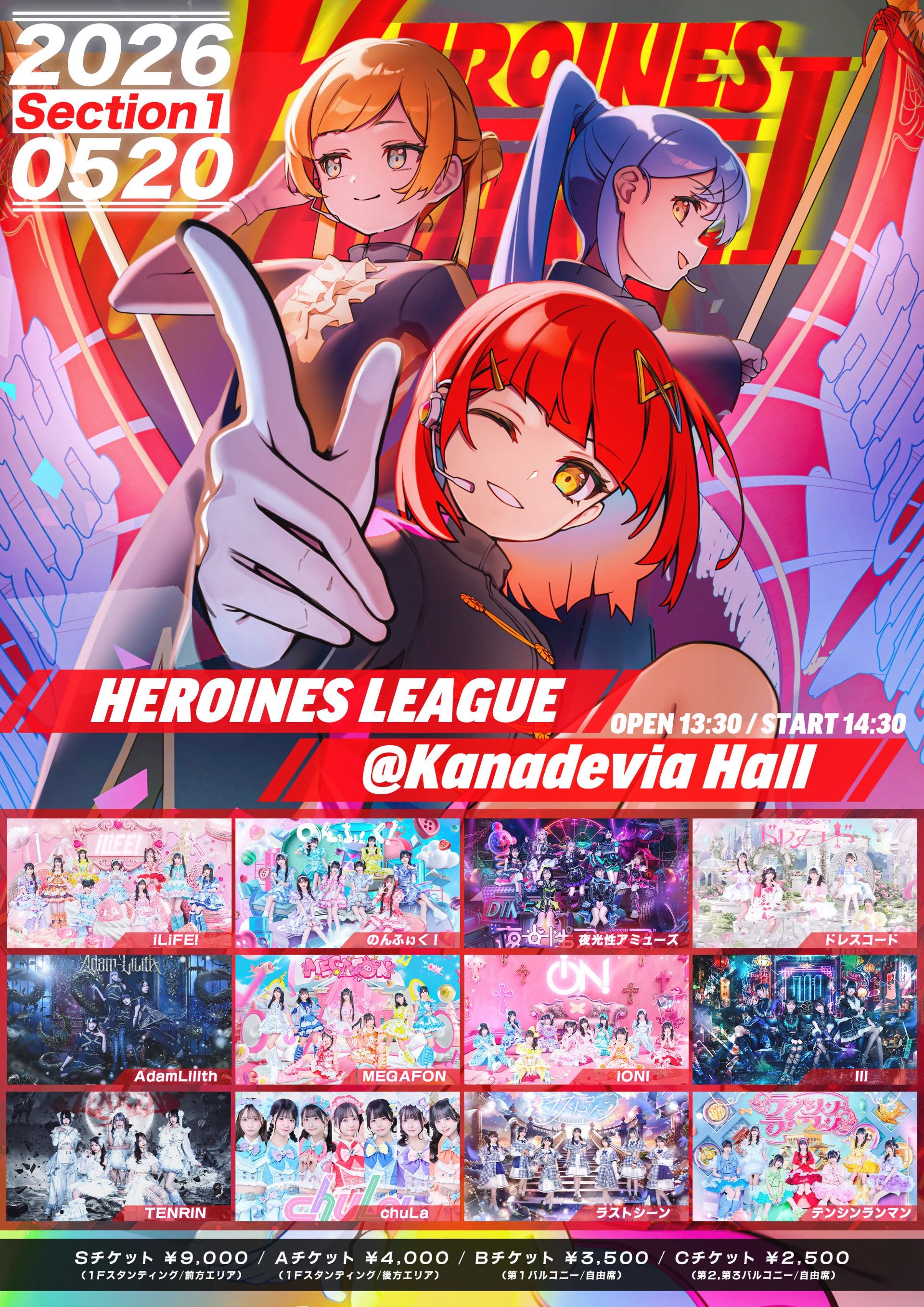 HEROINES LEAGUE Ⅰ - TimeTree