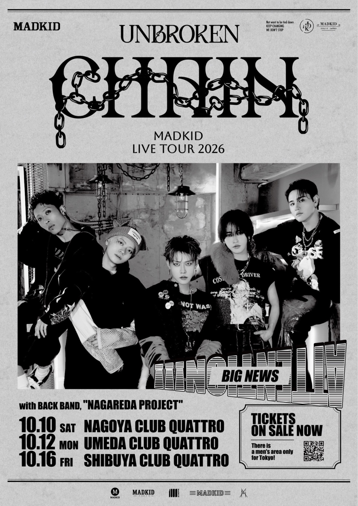 名古屋)MADKID LIVE TOUR 2026 -UNBROKEN CHAIN- - TimeTree