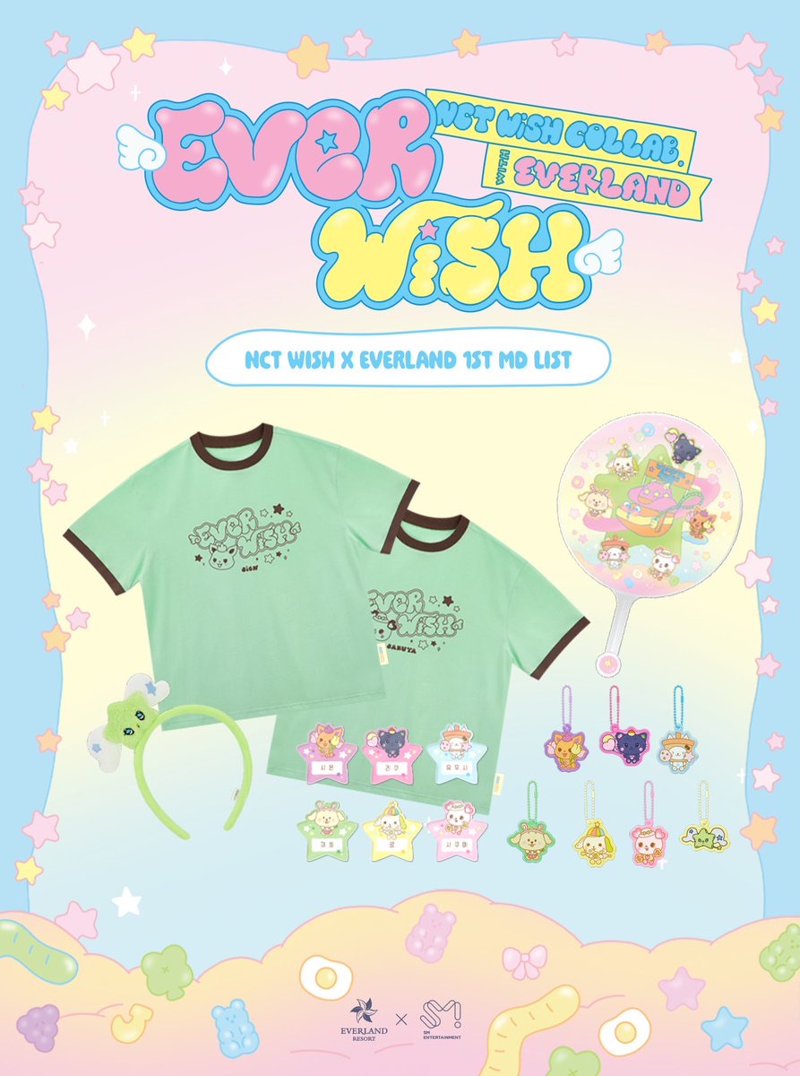 nctwishエバーランド コラボ EVERWISH 入場特典 サクヤ NCT WISH EVER エバーランド EVERLAND カチューシャ サクヤ