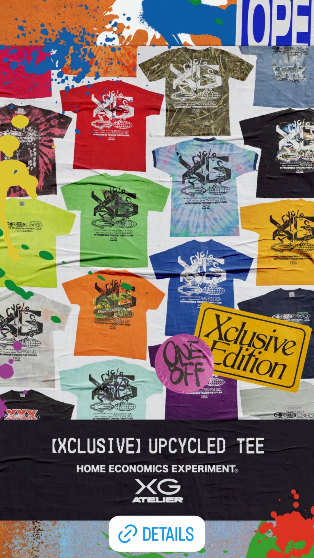 XG ATELIER  ECONOMICS Tシャツ　atelier XG ATELIER” 始動開始POP-UP - TimeTree