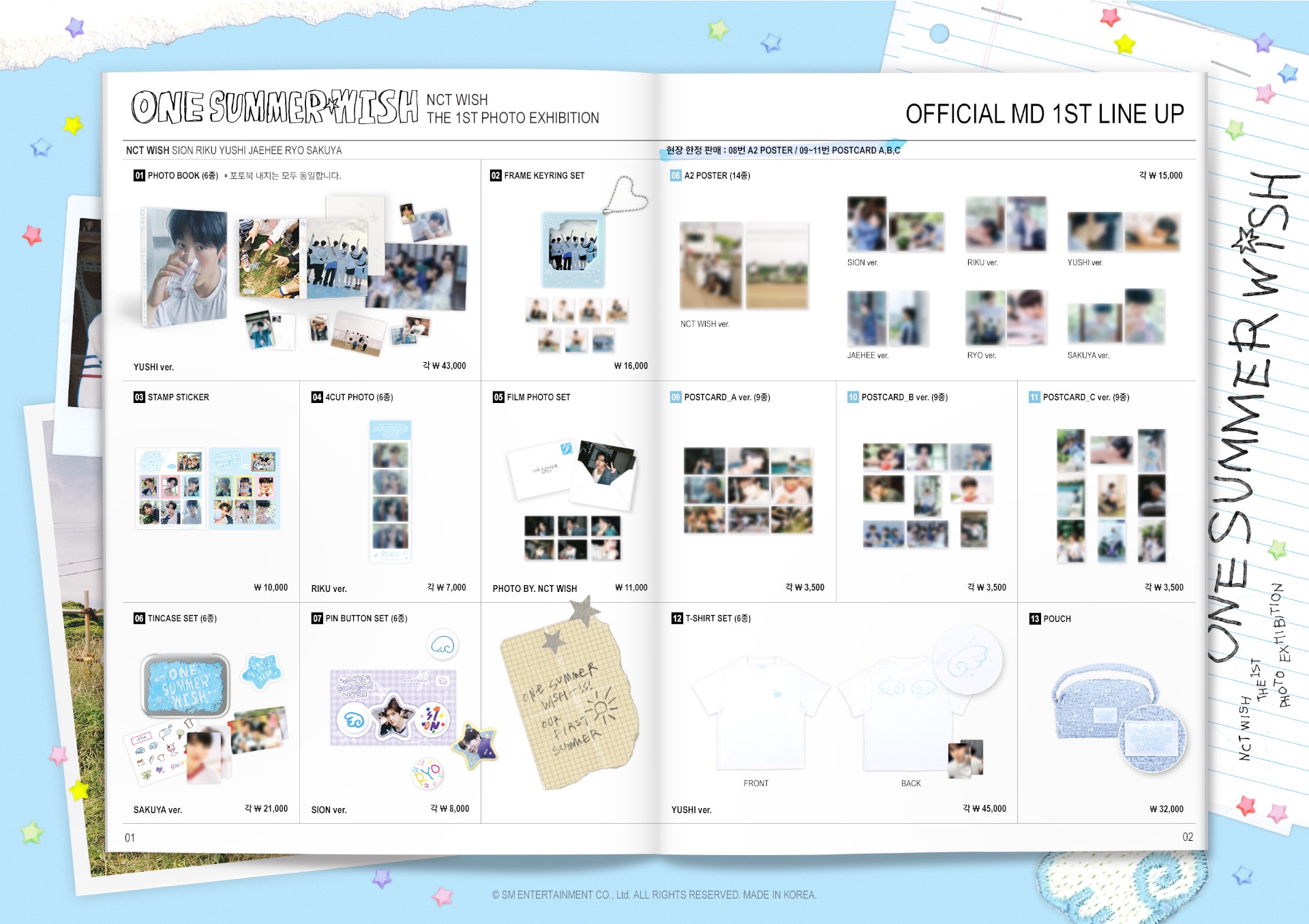 NCT WISH ミニウィチュ ONE SUMMER WISH NCT WISH - WISH ONE SUMMER WISH MINI WICHU