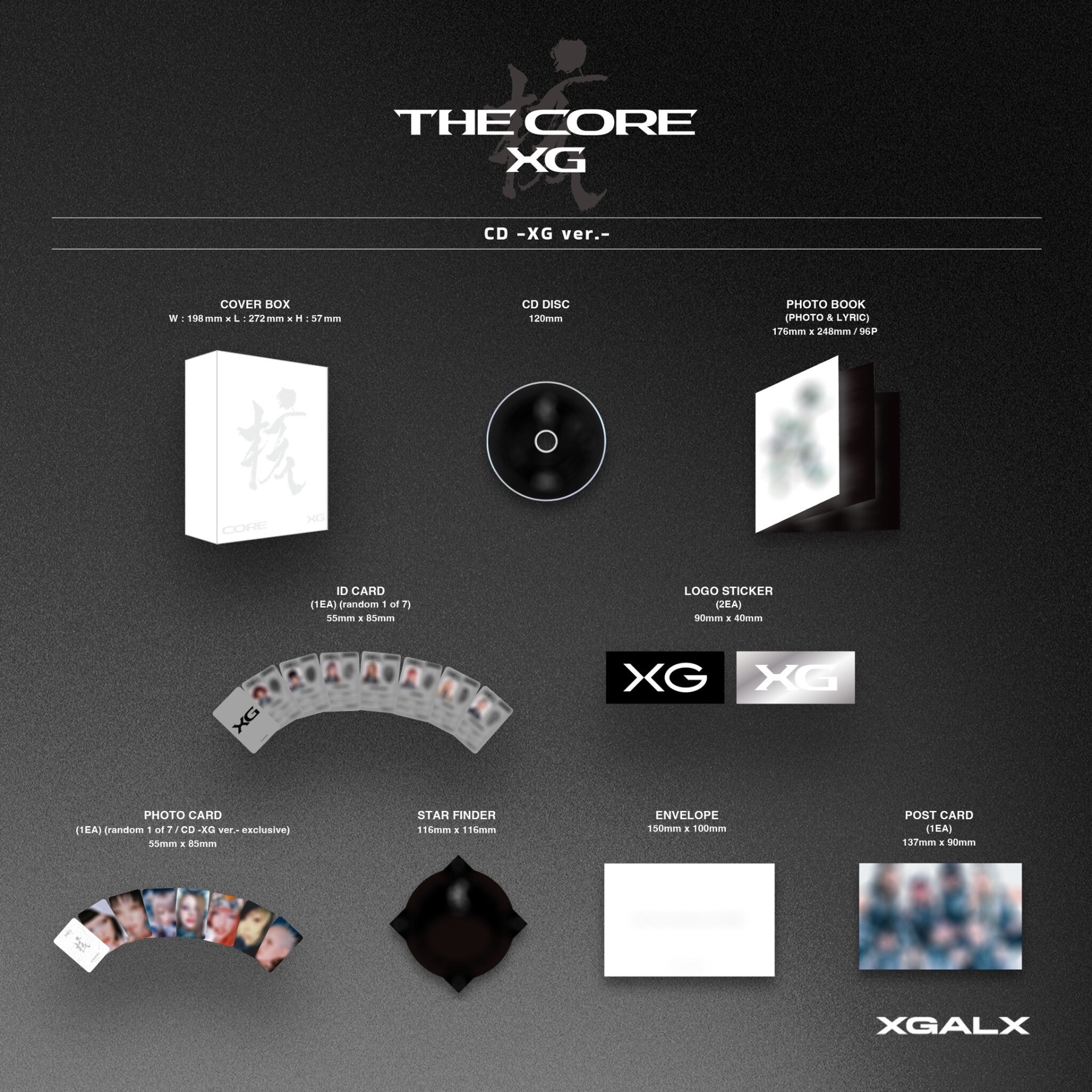 💿XG 1st Full Album「THE CORE-核」 - TimeTree