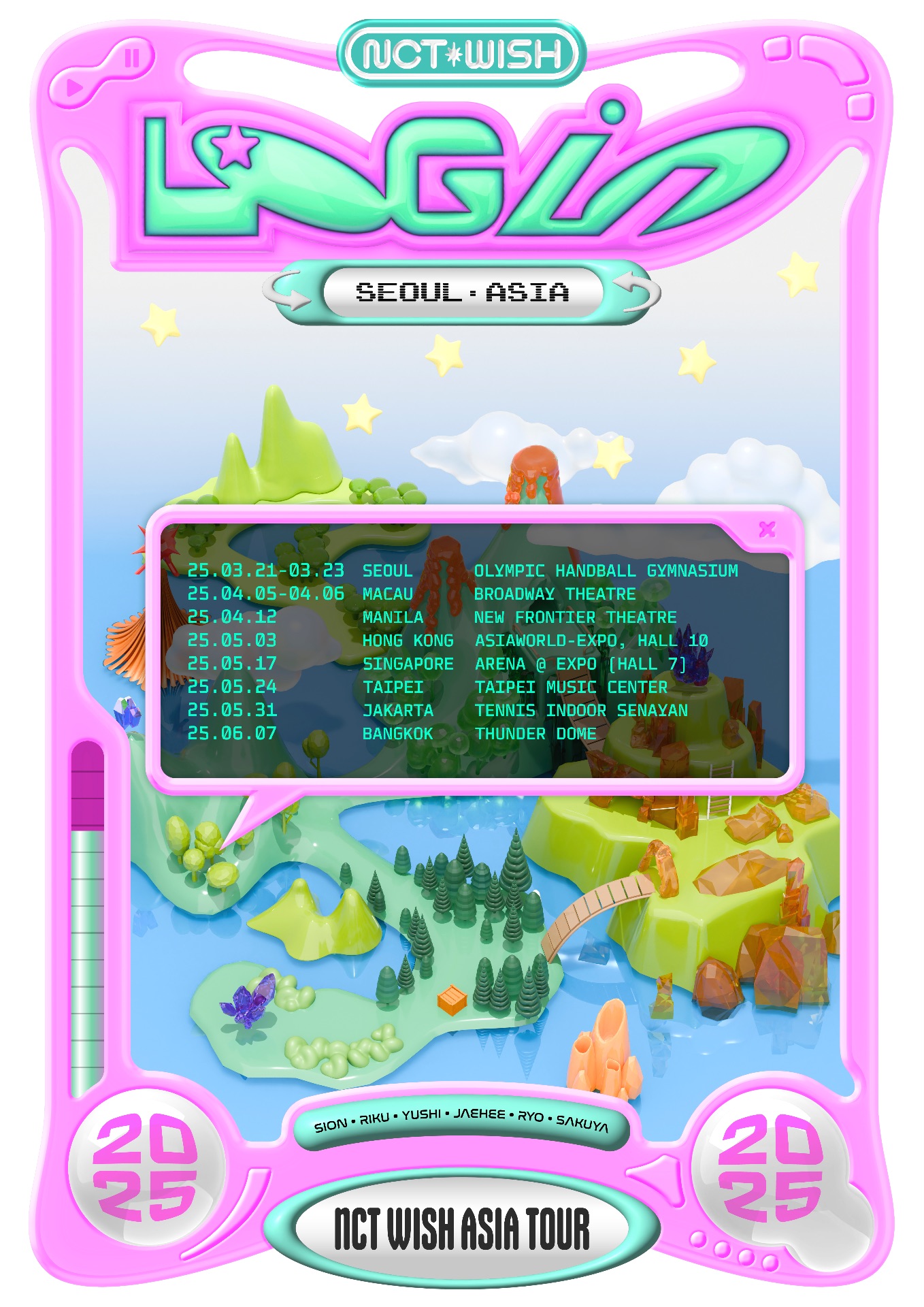 💚 2025 NCT WISH ASIA TOUR LOG in - TimeTree