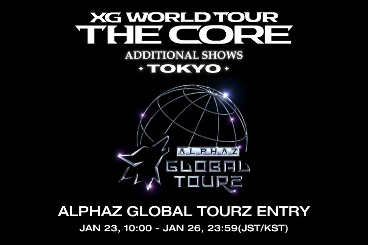 🎯🏧【ANNUAL会員】 < 【XG WORLD TOUR: THE CORE】 日本追加公演