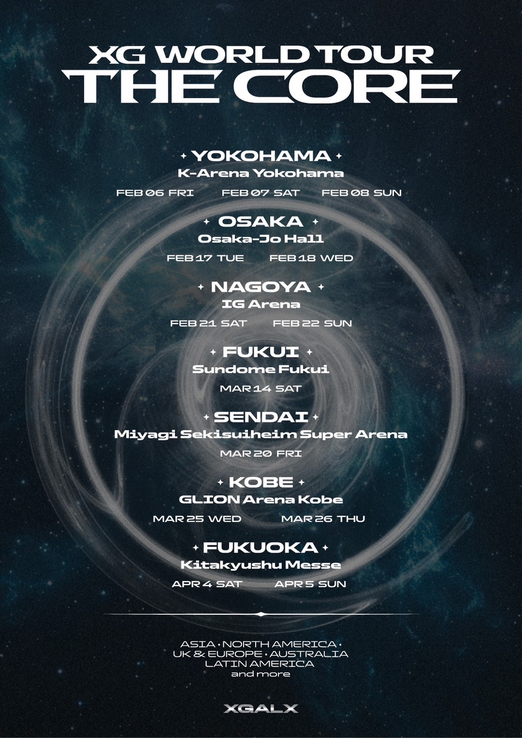 🎯🏧【XG WORLD TOUR: THE CORE】ALPHAZ ANNUAL PREMIUM/STANDARD