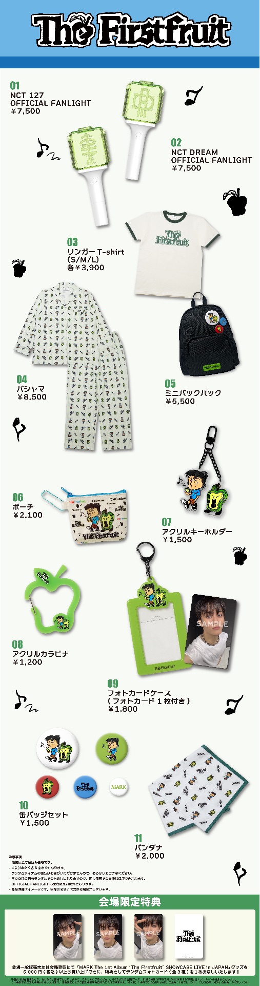 🛒 『MARK The 1st Album ʼThe Firstfruitʼ SHOWCASE LIVE in JAPAN